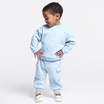 بنطلون رياضي من الميلتون، اللون أزرق، للطفلة الصغيرة